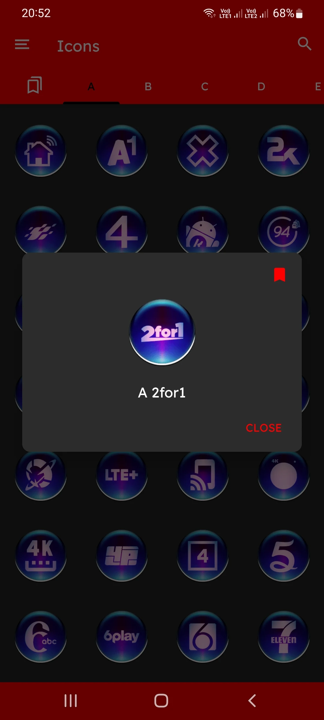 Black Pixl Glass Icon Pack screenshot
