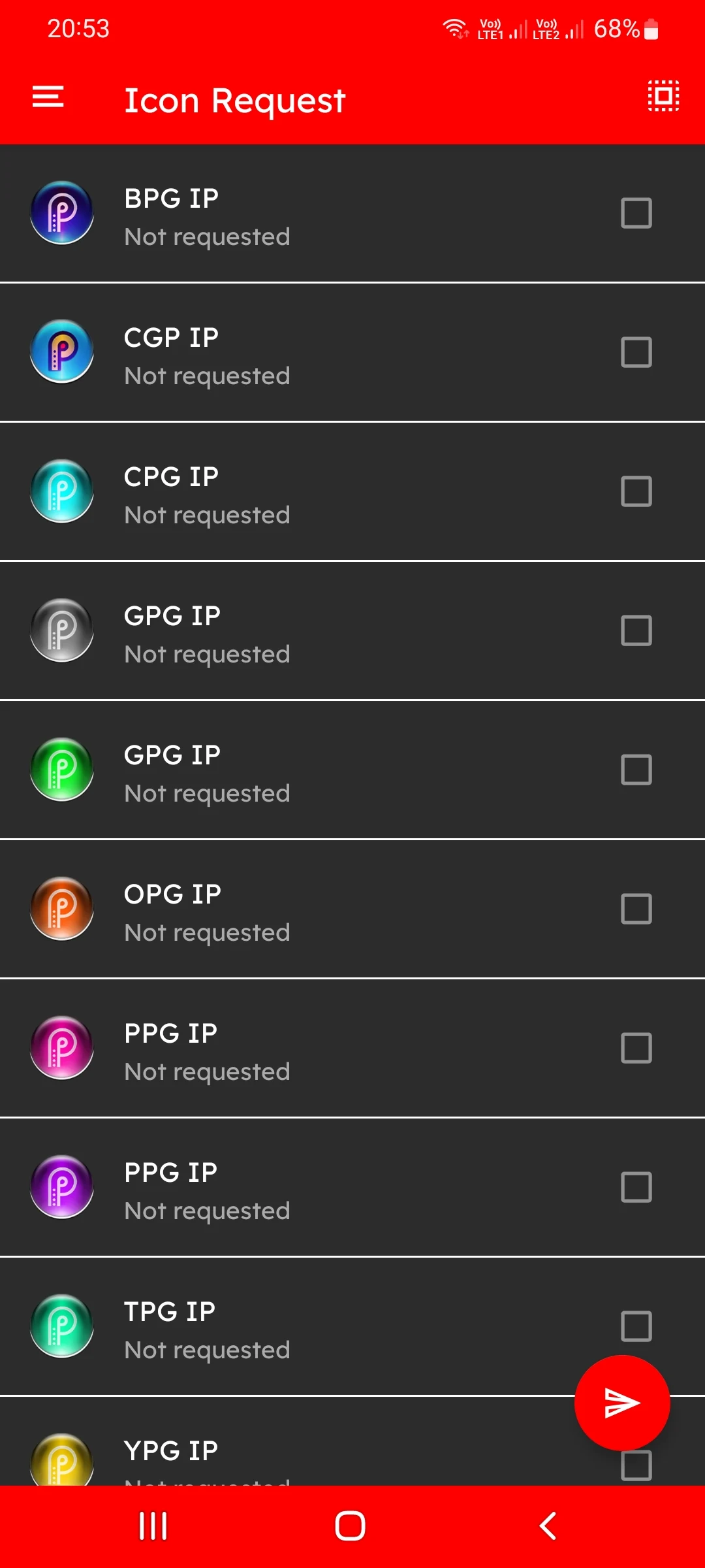 Black Pixl Glass Icon Pack screenshot