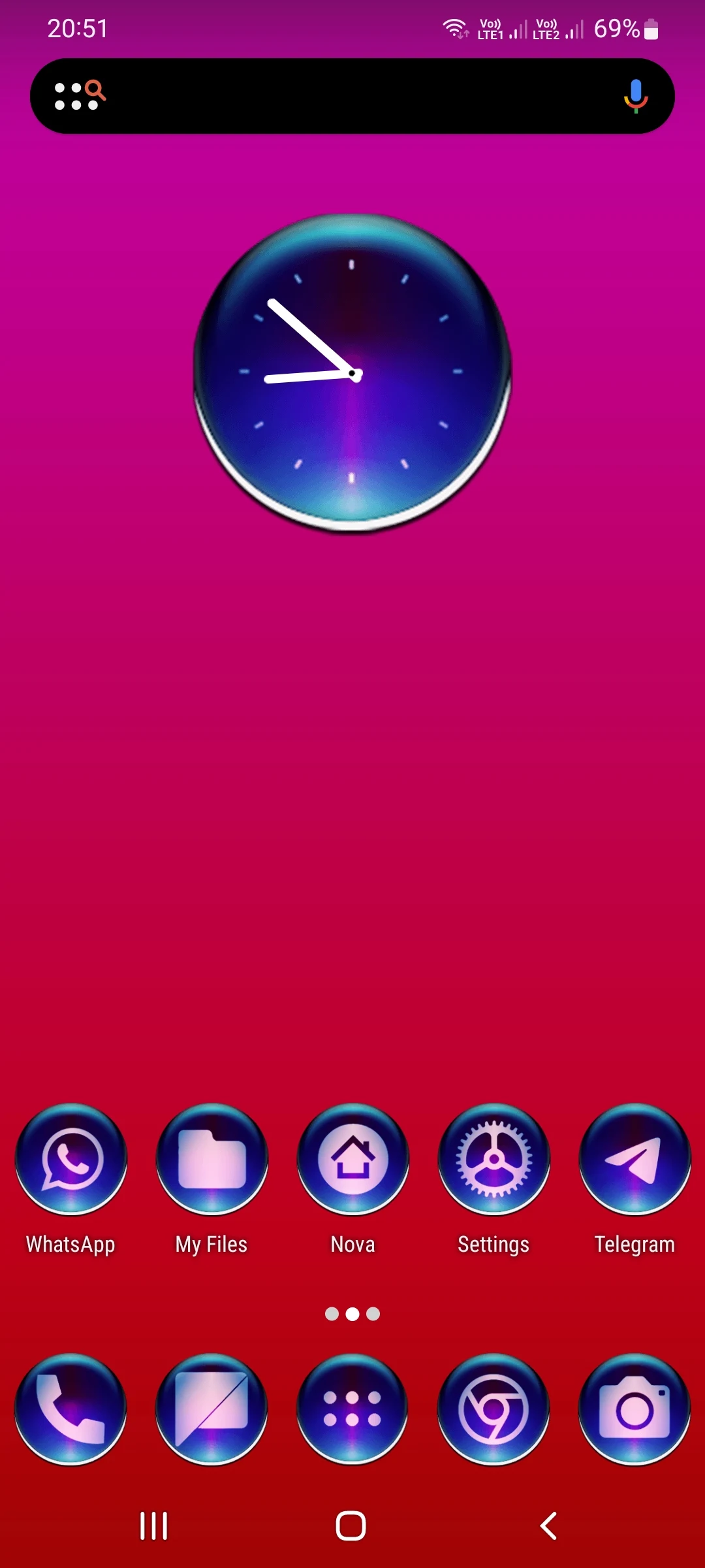 Black Pixl Glass Icon Pack screenshot